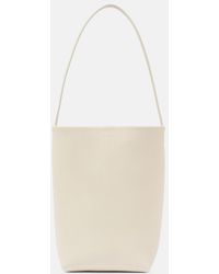 The Row - N/S Park Medium Leather Tote Bag - Lyst