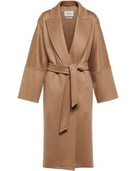 max mara camel wrap coat