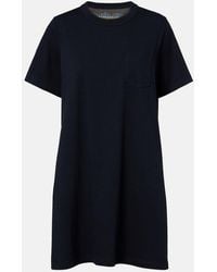 Sacai - Paisley Paneled Minidress - Lyst