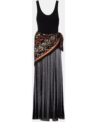 Zimmermann - Aster Scarf-Detail Maxi Dress - Lyst