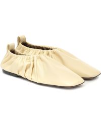 Neous Phinia Leather Ballet Flats - Multicolour