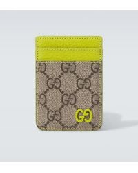 Gucci - Bi-Color Magnetic Card Case - Lyst