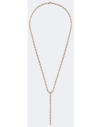 Anita Ko - 18Kt Necklace With Diamonds - Lyst