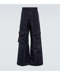 Womens Clothing Trousers Slacks and Chinos Cargo trousers Palm Angels Synthetic Cargo Pants in Black 