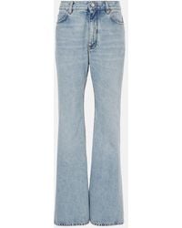 Balenciaga - Mid-Rise Flared Jeans - Lyst