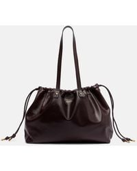 Isabel Marant - Schultertasche Silven Large Aus Leder - Lyst