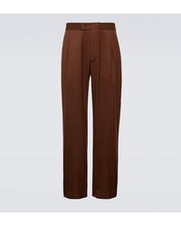 King & Tuckfield - Cotton And Linen Pants - Lyst