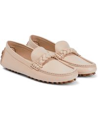 Gianvito Rossi Loafers Monza aus Leder - Pink