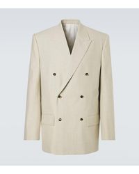 Bottega Veneta - Wool And Cotton Gabardine Suit Jacket - Lyst