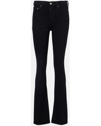 Agolde - Ingram Split High-Rise Waist Skinny Jeans - Lyst