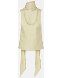 AYA MUSE - Olena Scarf-Detail Top - Lyst