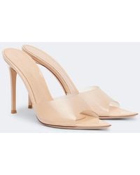 Gianvito Rossi - Elle 105 Pvc And Patent Leather Mules - Lyst