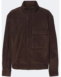 Nili Lotan - Cirque Suede Jacket - Lyst