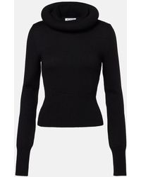 Alaïa - Virgin Wool Turtleneck Sweater - Lyst