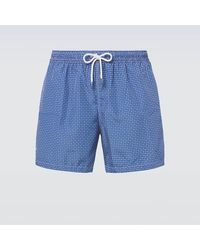 Fedeli - Short De Bain Madeira A Fleurs - Lyst