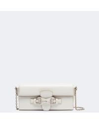 Gucci - Horsebit Leather Wallet On Chain - Lyst