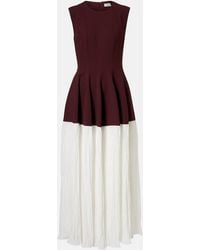 Jonathan Simkhai - Raleigh Crepe And Satin Midi Dress - Lyst