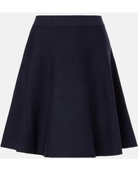 Max Mara - Ubalda Virgin Wool Miniskirt - Lyst