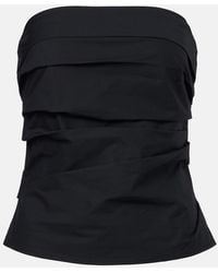 Proenza Schouler - Label Maisy Cotton-Blend Tube Top - Lyst