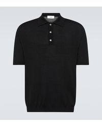 Lardini - Wool, Silk, And Cashmere Polo Shirt - Lyst