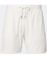 Frescobol Carioca - Terry-Trimmed Cotton Blend Shorts - Lyst