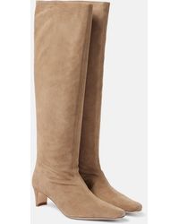 STAUD - Stiefel Wally Aus Veloursleder - Lyst