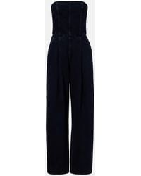 Agolde - Jumpsuit Agyness Aus Denim - Lyst