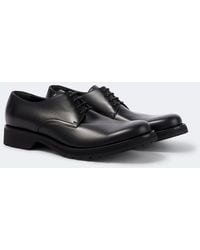 Gucci - Leather Derby Shoes - Lyst