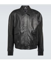 Winnie New York - Leather Blouson Jacket - Lyst