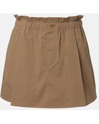 Vince - Cotton Twill Skort - Lyst