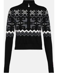 Perfect Moment - Pull intarsia Nordic en laine - Lyst