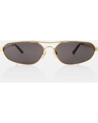 Balenciaga - Stretch Oval Sunglasses - Lyst