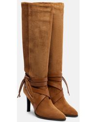 Isabel Marant - Analui 90 Suede Knee-High Boots - Lyst