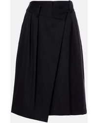 Loewe - Midirock Wrap Aus Baumwolle Und Seide - Lyst