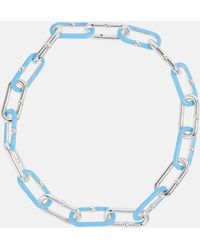 Bottega Veneta Halskette Chains aus Sterlingsilber und Emaille - Mehrfarbig