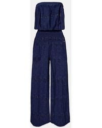 Melissa Odabash - Naomi Cotton Jumpsuit - Lyst