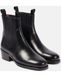 Lemaire - Leather Chelsea Boots - Lyst