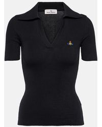 Vivienne Westwood - Polo Marina in jersey a coste - Lyst