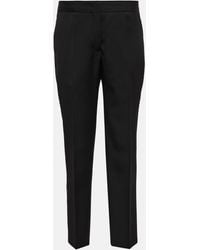 Jil Sander - Tailored Straight Wool Pants - Lyst