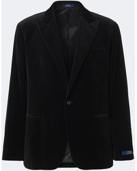 Polo Ralph Lauren - Single-Breasted Velvet Blazer - Lyst