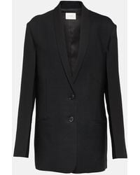 The Row - Caped Single-breasted Wool Blazer - Lyst