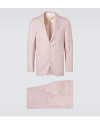 Lardini - Wool, Silk, And Linen Suit - Lyst