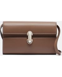 SAVETTE - Symmetry Mini Leather Crossbody Bag - Lyst