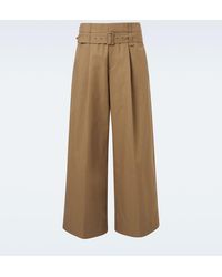 Simone Rocha - Cotton-Blend Canvas Wide-Leg Pants - Lyst