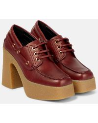 Stella McCartney - Skyla Loafer Pumps - Lyst