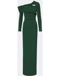 Safiyaa - Yemihma One-Shoulder Crepe Gown - Lyst
