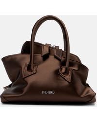 The Attico - La Passeggiata Mini Satin Tote Bag - Lyst