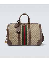 Gucci - Savoy Medium Canvas Duffel Bag - Lyst