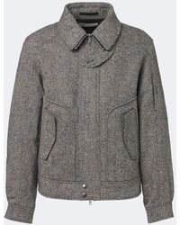 Dries Van Noten - Checked Wool Jacket - Lyst