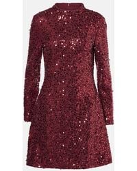 Jonathan Simkhai - Minikleid Safia Mit Pailletten - Lyst